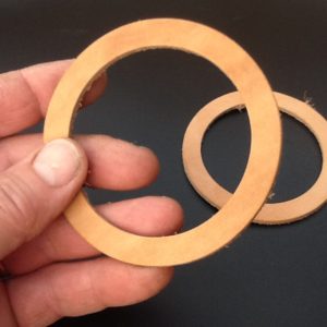 Leather Gasket Washers