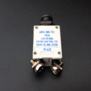 ETA 483-96-TC-K14-25A SINGLE POLE MINIATURISED AIRCRAFT STYLE. BPC Engineering Circuit Breaker