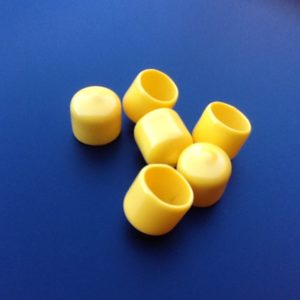 Yellow Plastic End Caps