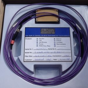 Dicon 2x2 Bypass Fiber Optic Switch Simplex