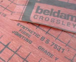 Beldam Crossley Gasket Material BS7531