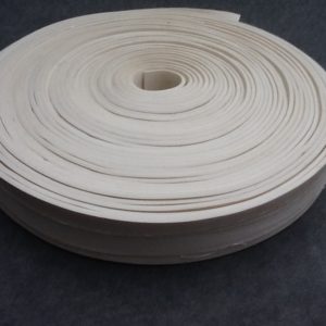 Expanded Silicone Rubber Strip White Silicone Rubber