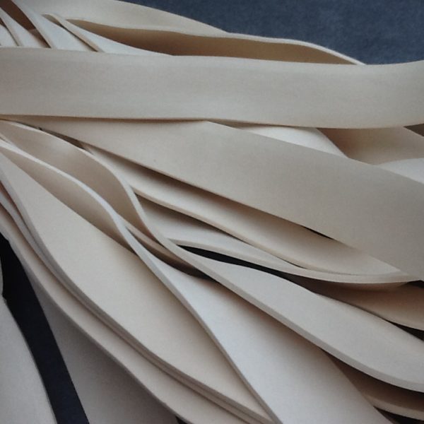 Expanded Silicone White Rubber Strip 30mm X 3mm
