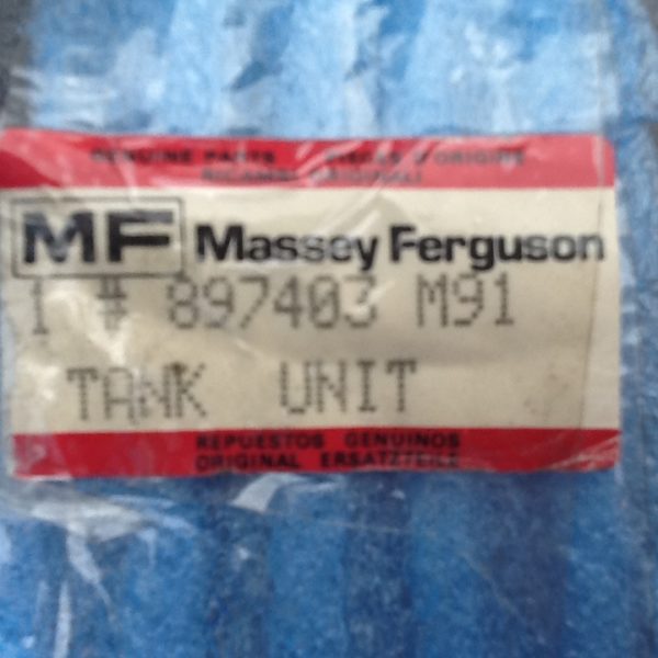 Massey Ferguson Tank Unit 897403
