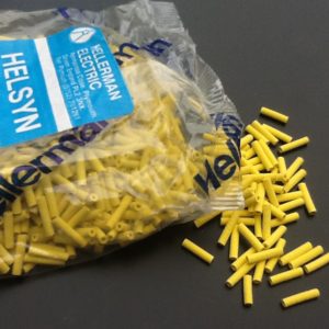 Hellerman Cable Binding Sleeves Helsyn yellow H15 YW