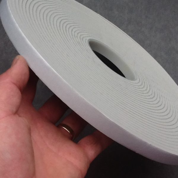 Scapa Grey Single Sided Foam Tape 15mm Wide X 5mm Thick X 15 Mtr Length Roll