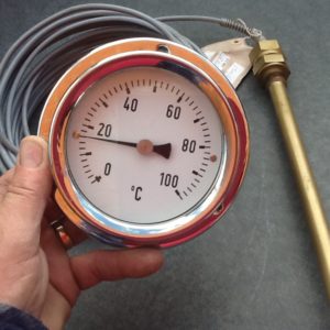 Vosper UK Temperature Gauge With Sensor