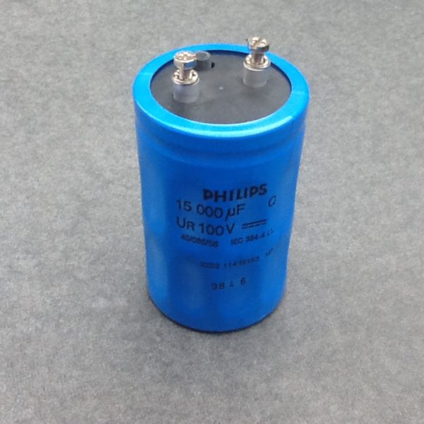 Philips Capacitor 15000uf - 100Volts