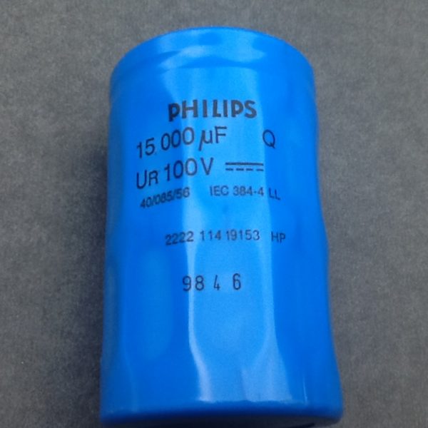 Philips Capacitor 15000uf - 100Volts