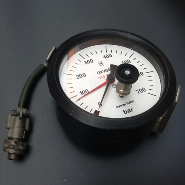 Gauge Pressure Dial Oxygen Monel Tube BS1780