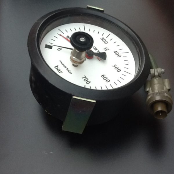 Gauge Pressure Dial Oxygen Monel Tube BS1780