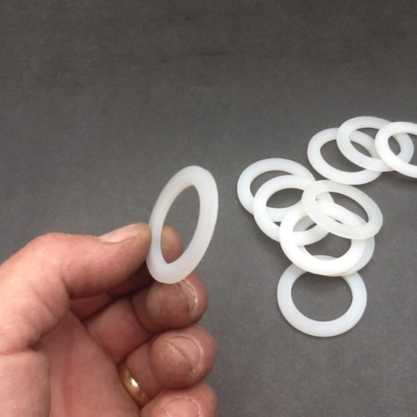 Imperial Nylon Insulation Washers 1.7/8" ID X 2.1/2" OD 1/8" Thick