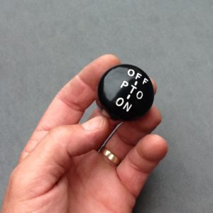 Bedford Gear Shift Knob PTO ON-OFF