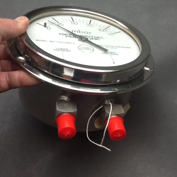 Stewart Buchanan Pressure Gauge Stainless Steel