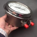 Stewart Buchanan Pressure Gauge Stainless Steel 