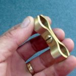 Brass Pipe Tidy Support Clamps 15mm