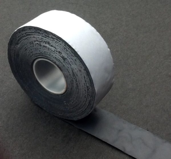 Butyl 30 Rubber Tape Grey 38mm Wide