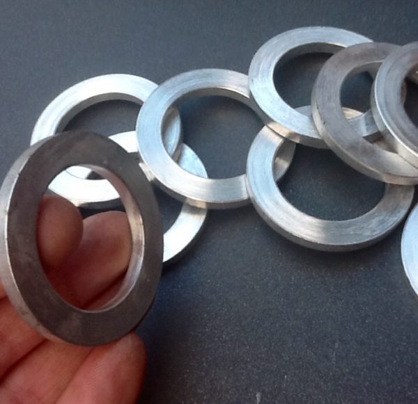 Spacer Washers Washer Spacers 5mm Thick X 38mm Inside Diameter X 57mm Outside Diameter.