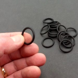 BS116 Nitrile Rubber O-Rings Imperial Size 18.72mm ID