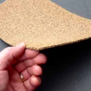 Nitrile Bonded Cork Gasketing Sheet 360mm 190mm 2.5mm