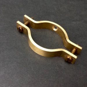 Sink Waste Pipe Wall Bracket Solid Brass Pipe Clamp Brackets