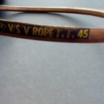 V Belt Crofts Supror Grade V/S V Rope 5/8" X 3/8" X 45