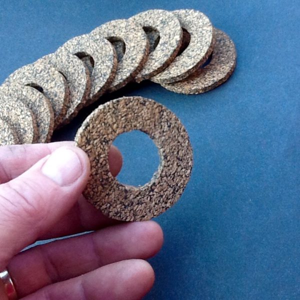 Nitrile Rubber Bonded Cork Washers 4mm Thick