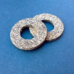 Nitrile Rubber Bonded Cork Washers 4mm Thick