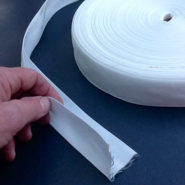 Sail Making Edging Woven Nylon Strip Folded White Nylon