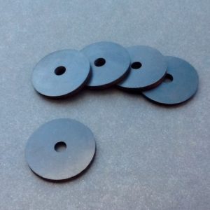 Rubber Washers 35mm OD X 7mm ID X 3mm Thick