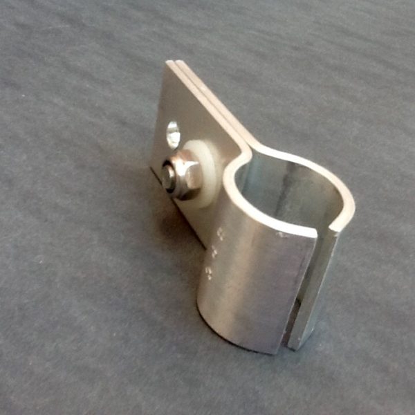 Advertising Banner Pole Clamp Brackets 25mm - 30mm Diameter