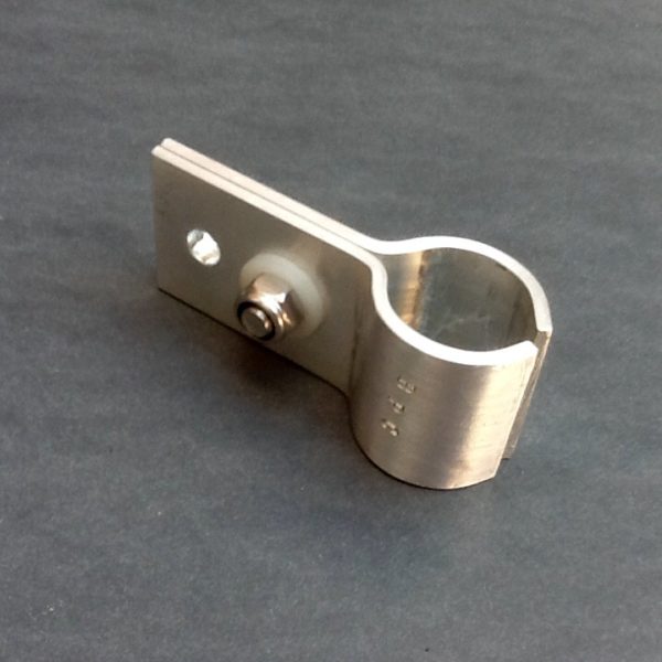 Advertising Banner Pole Clamp Brackets 25mm - 30mm Diameter