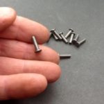 Solid Rivets 1/8" Diameter 1/2" long Flat Head Rivets 