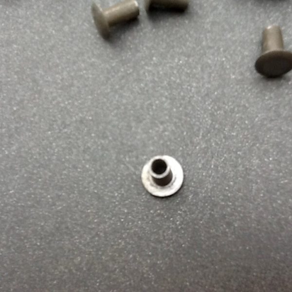 Tubular Rivets Hollow Rivets 3/16" Diameter 3/8" Long