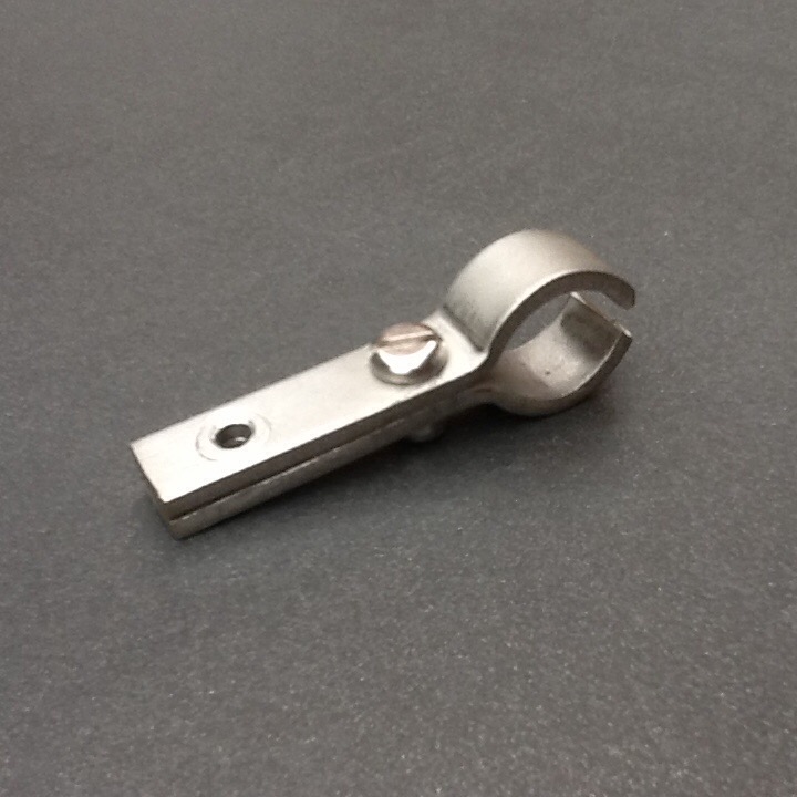  Stainless  Steel Pipe  Clamp Bracket  15mm Diameter