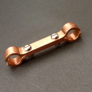 Copper Saddle Clamp Spacer Bracket 70mm C101 Copper