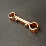 Copper Saddle Clamp Spacer Bracket 70mm C101 Copper
