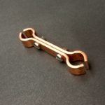 Copper Saddle Clamp Spacer Bracket C101 Copper 55mm