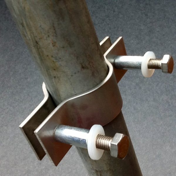 Scaffold Pole Floodlight Bracket 48mm Diameter Pole Bracket