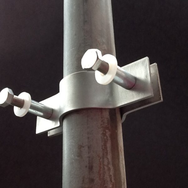 Scaffold Pole Floodlight Bracket 48mm Diameter Pole Bracket