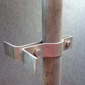 Scaffolding Security Camera Pole Bracket Stainless Steel 48mm