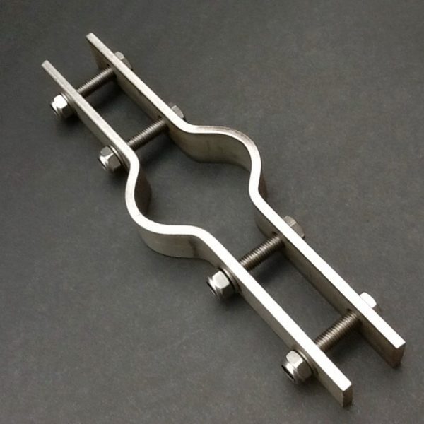 Pipe Riser Support Stainless Steel. BPC Engineering. www.britishpipeclamps.co.uk