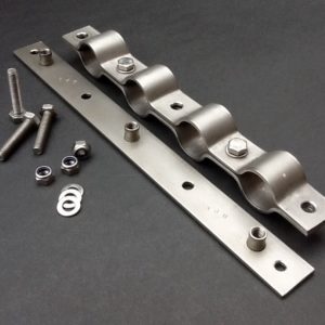 DN20 Multi Pipe Clamp Stainless Steel 316 https://www.britishpipeclamps.co.uk