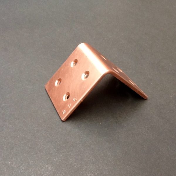 Copper Angle Brackets BPC Engineering. www.britishpipeclamps.co.uk