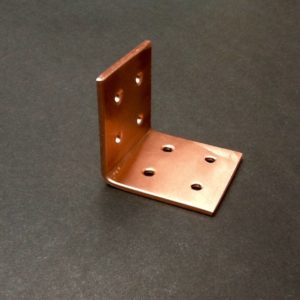 Copper Angle Brackets BPC Engineering. www.britishpipeclamps.co.uk