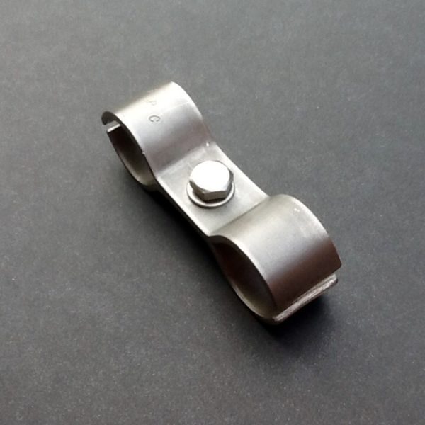 Stainless steel pipe clamps. BPC Engineering. www.britishpipeclamps.co.uk