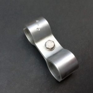 Aluminium Pipe Clamp Double Ports. BPC Engineering. https://www.britishpipeclamps.co.uk