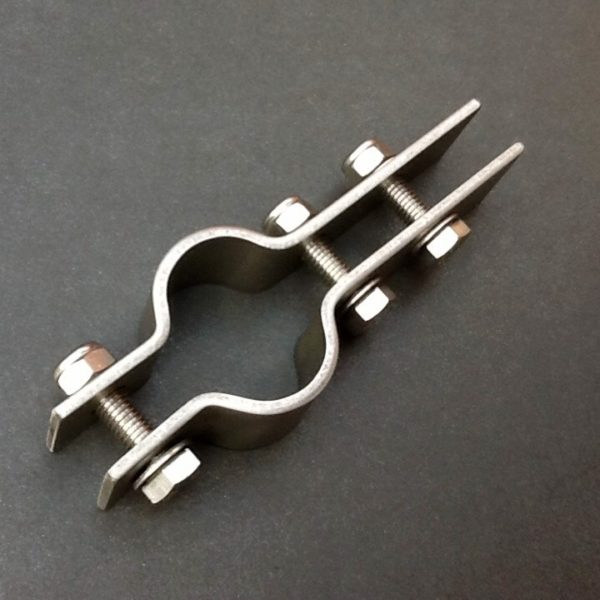 Stainless Steel Pipe Support Bracket. BPC Engineering. www.britishpipeclamps.co.uk