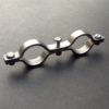 Stainless Steel Pipe Fitting Bracket Double Ports