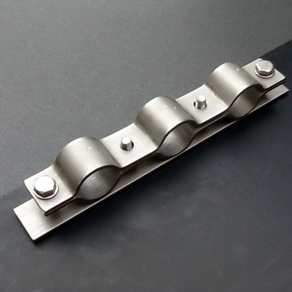 Multi Pipe Clamps Stainless Steel. BPC Engineering. www.britishpipeclamps.co.uk